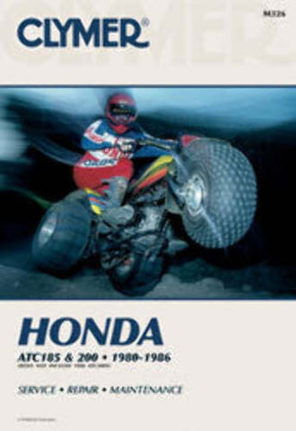 CLYMER REPAIR MANUAL HON ATC 185-200 CM326