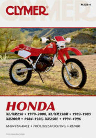 CLYMER REPAIR MANUAL HON XL/XR 200-350 CM3284