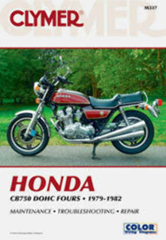 CLYMER REPAIR MANUAL HON CB750 DOHC CM337
