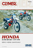 CLYMER REPAIR MANUAL HON XL/XR 500-600 CM3398
