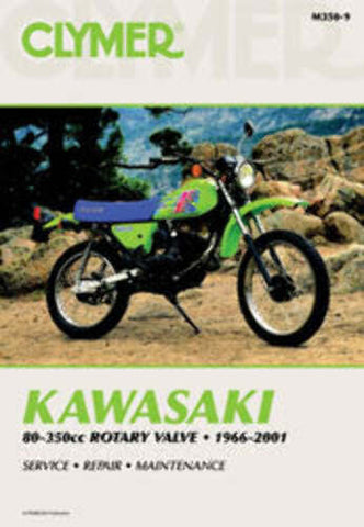 CLYMER REPAIR MANUAL KAW 80-350CC CM3509
