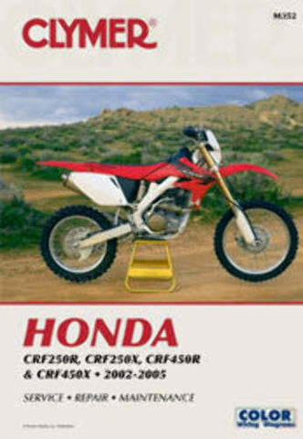 CLYMER REPAIR MANUAL HON CRF250R/X CRF450R CM352