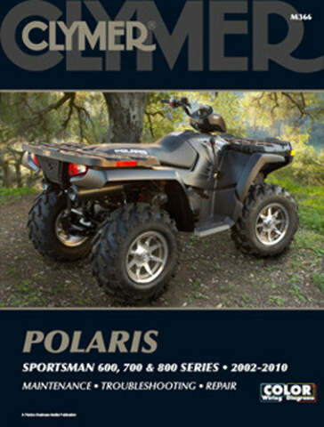 CLYMER REPAIR MANUAL POL SPORTSMAN 600/700/ CM366