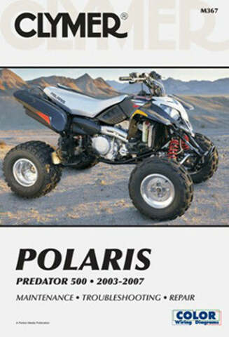 CLYMER REPAIR MANUAL POL PREDATOR CM367