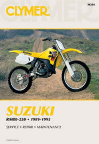 CLYMER REPAIR MANUAL SUZ RM80-250 CM386