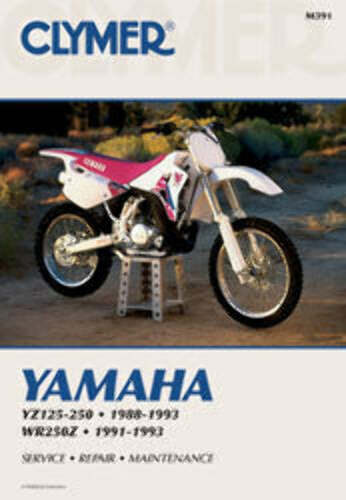 CLYMER REPAIR MANUAL YAM YZ125-250 CM391