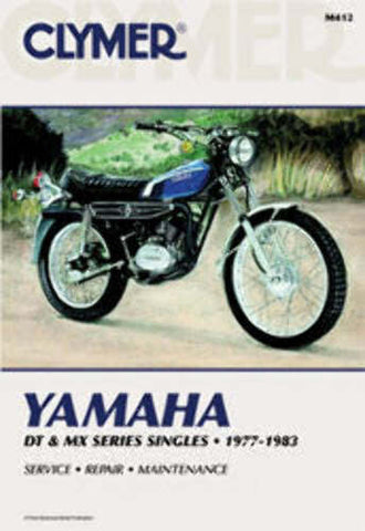 CLYMER REPAIR MANUAL YAM DT&MX CM412