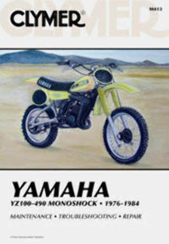 CLYMER REPAIR MANUAL YAM YZ100-490 CM413