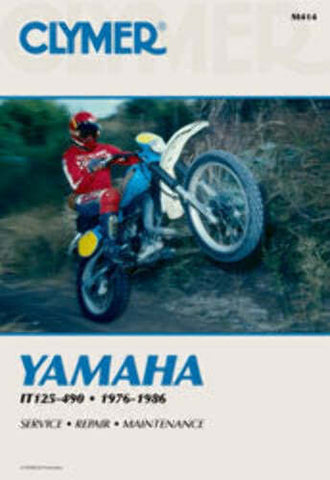 CLYMER REPAIR MANUAL YAM IT 125-490 CM414