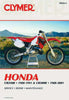 CLYMER REPAIR MANUAL HON CR250-500R CM4323