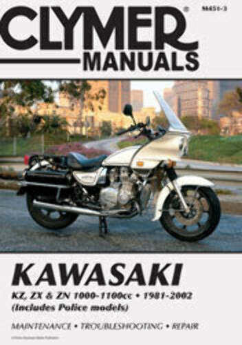CLYMER REPAIR MANUAL KAW 1000/1100 FOURS CM4513