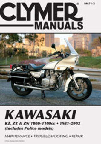 CLYMER REPAIR MANUAL KAW 1000/1100 FOURS CM4513
