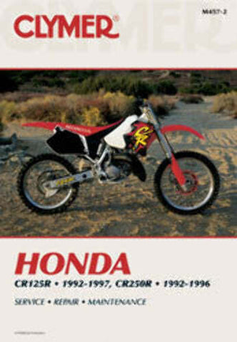 CLYMER REPAIR MANUAL HON CR125/250R CM4572