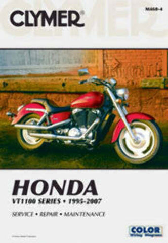 CLYMER REPAIR MANUAL HON VT1100C2 CM4604