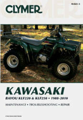 CLYMER REPAIR MANUAL KAW KLF220/250 CM4653