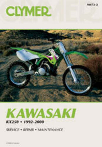 CLYMER REPAIR MANUAL KAW KX250 CM4732
