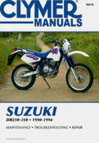 CLYMER REPAIR MANUAL SUZ DR250-350 CM476
