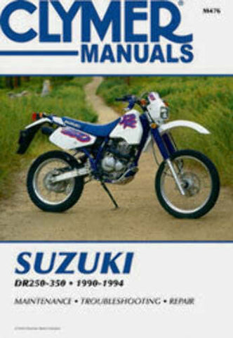CLYMER REPAIR MANUAL SUZ DR250-350 CM476