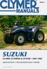 CLYMER REPAIR MANUAL SUZ KING QUAD/RUNNER CM4832