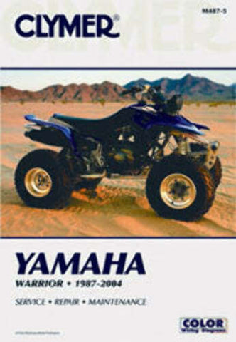 CLYMER REPAIR MANUAL YAM YFM350 WARRIOR CM4875