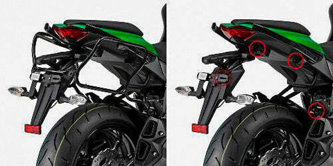 GIVI SIDE CASE HARDWARE V35 INSTALL SIDE CASE W/O TOP CASE 2139KIT