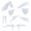 ACERBIS FULL PLASTIC KIT WHITE 2726496811