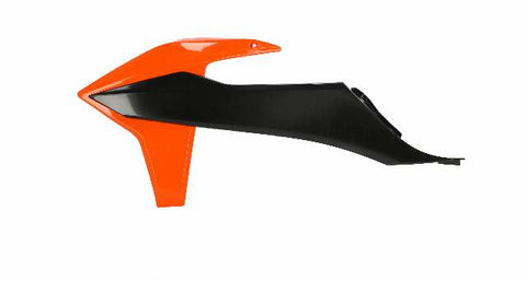 ACERBIS RADIATOR SHROUD ORANGE/BLACK KTM 2726515229