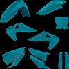 ACERBIS FULL PLASTIC KIT HUS TEAL METALLIC 2726557441
