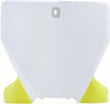 ACERBIS FRONT NUMBER PLATE WHITE/YELLOW 2726576814