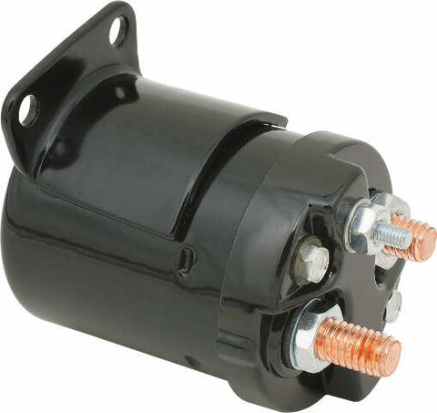 ACCEL STARTER SOLENOID - SINGLE BRACKET BLACK 40111B