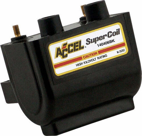 ACCEL DUAL FIRE SUPER COIL 4.7 OHM BLACK 140406BK