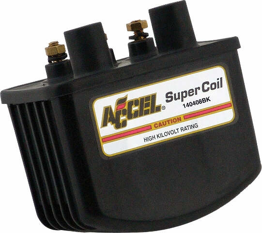 ACCEL SINGLE FIRE SUPER COIL 3.0 OHM BLACK 140408BK