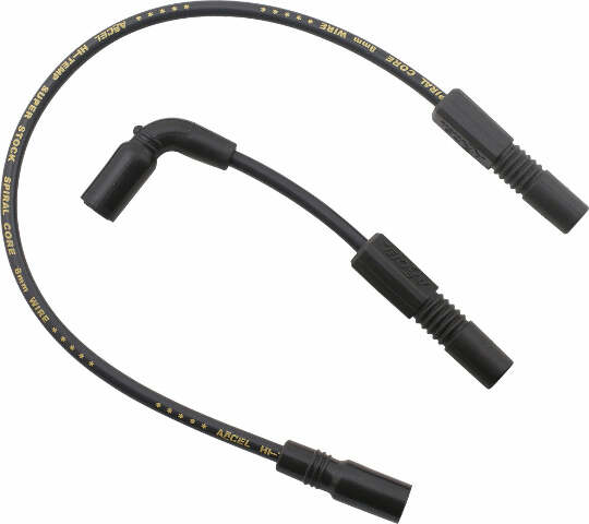 ACCEL SPIRAL CORE WIRE SET 8.0MM BLACK 171110K