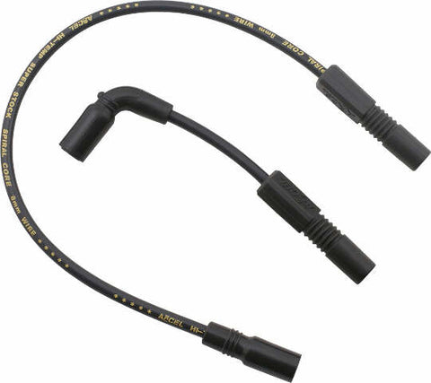 ACCEL SPIRAL CORE WIRE SET 8.0MM BLACK 171110K