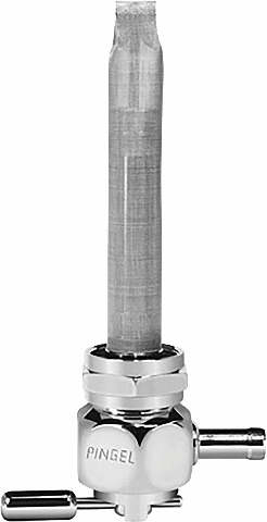 PINGEL ENT POWER-FLO PETCOCKCHROME OVAL WITH RES 22MM 6311-CHO