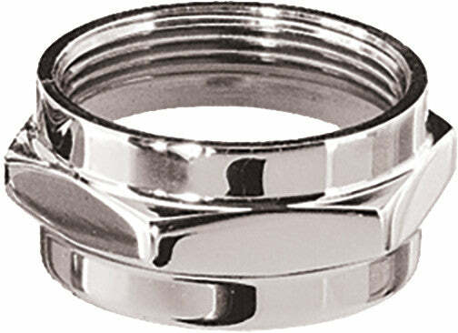 PINGEL ENT 22MM / 22MM PETCOCK NUT CHROME WITH NYLON WASHER A3001C