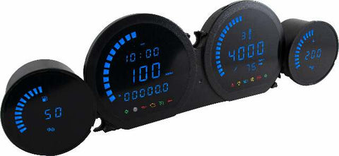 KOSO LED GAUGES BLUE `14-18 TOURING MODELS BA064910