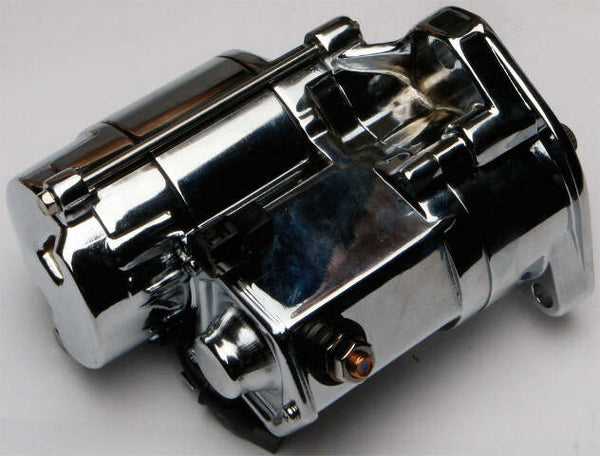 ALL BALLS BIG TWIN STARTER 1.4KW CHROME 10-32 SHAFT 80-1002