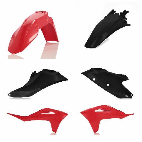 ACERBIS PLASTIC KIT GAS/KTM RED/BLACK 2872781018