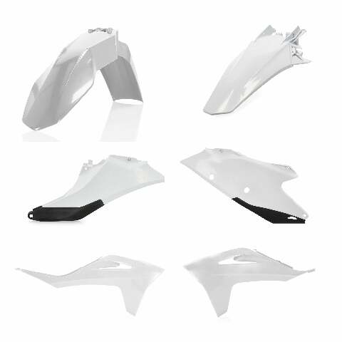 ACERBIS PLASTIC KIT GAS/KTM WHITE/BLACK 2872781035