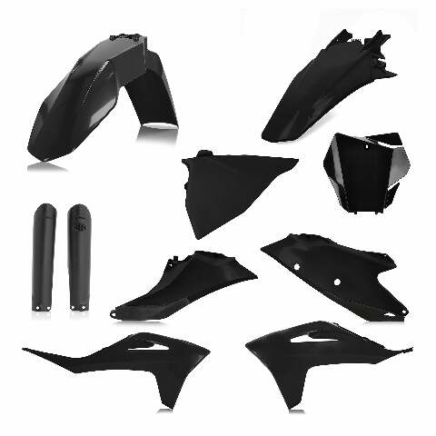 ACERBIS FULL PLASTIC KIT GAS/KTM BLACK 2872790001