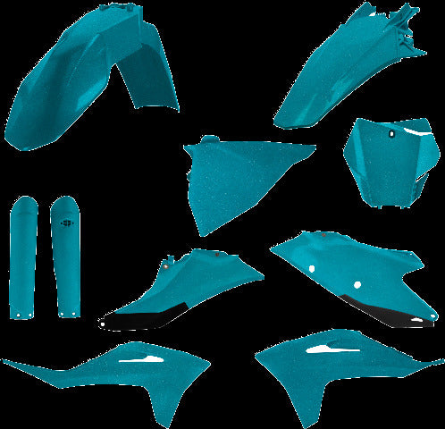 ACERBIS FULL PLASTIC KIT GAS TEAL METALLIC 2872797441