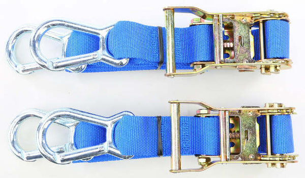 HIGH ROLLER RATCHET ULTRA TIE-DOWN BLUE HR801-20