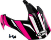 GMAX VISOR VERTICAL BLACK/PINK W/SCREWS GM-11 G011086