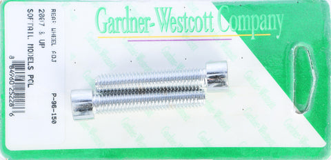 GARDNERWESTCOTT REAR WHEEL ADJUSTMENT BOLTS 08-17 SOFTAIL MODELS REAR P-96-150