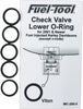 FUEL TOOL CHECK VALVE LOWER O-RINGS 5/PK MC200-5