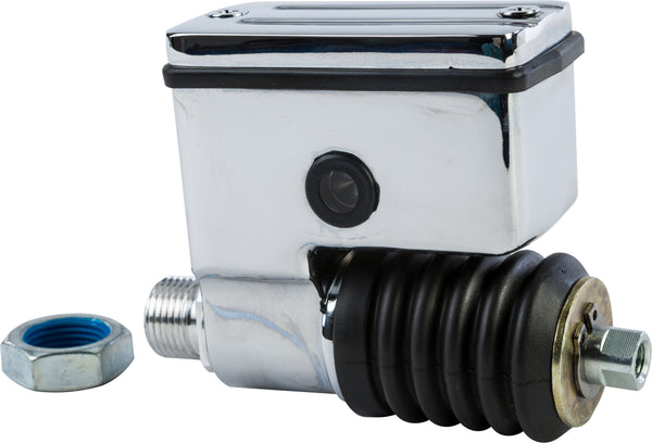 HARDDRIVE CHR REAR MASTER CYL FXD 90-05 CHROME FINISH 144264