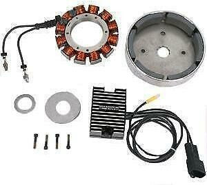 CYCLE ELECTRIC ALTERNATOR KIT RIGID MOUNT 4-SPEED 70-84 CE-60A
