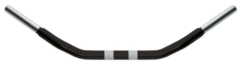 WILD 1 CHUBBY SAVAGE BLACK 1-1/4 BARS WO932B