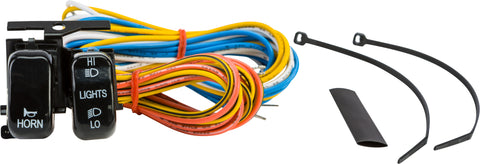 HARDDRIVE HBAR SWCH BLK WHT LTRS DIM/ HORN REPLACES OEM 71597-96 371002